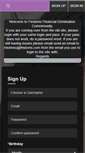 Mobile Screenshot of findoms.com